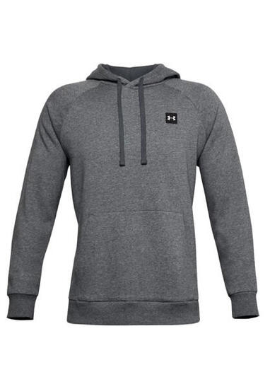 Sweat gris homme Under Armour Rival Fleece Hoodie