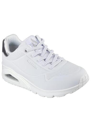 Sportschoenen Skechers Uno - Shimmer Away, Wit, Dames