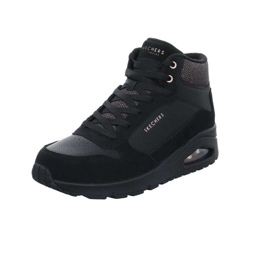 Boots Skechers Uno - Stacre Shine, Black, Unisex