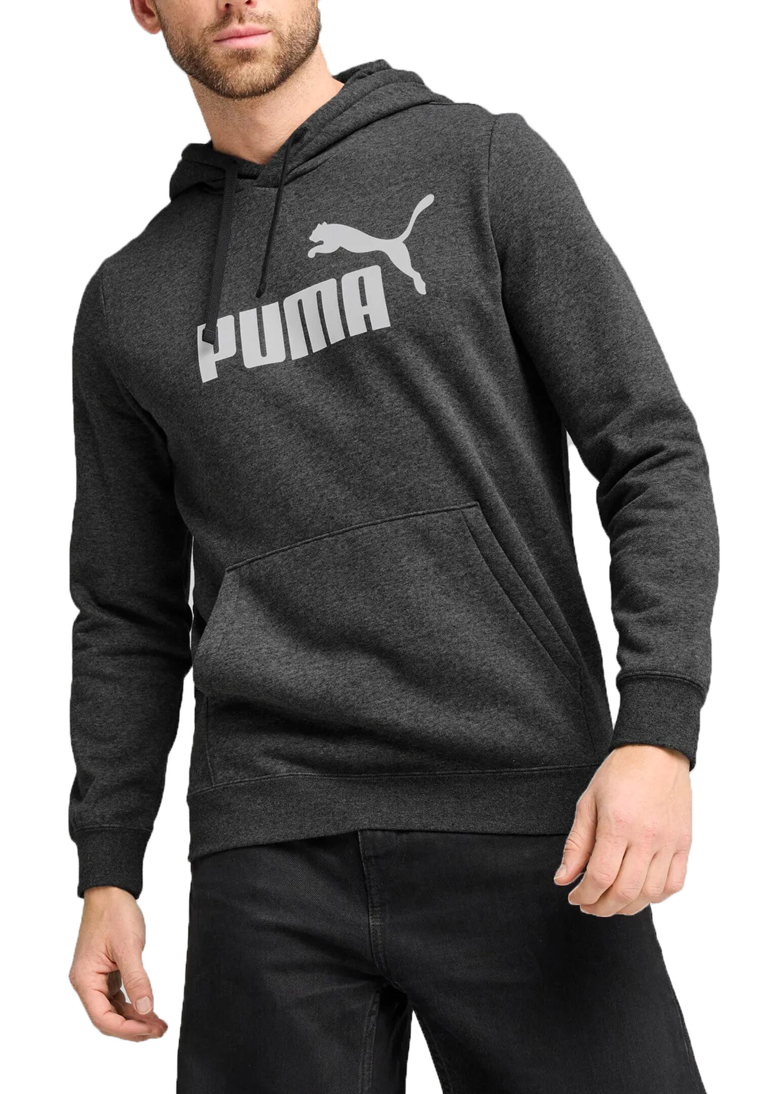 PUMA Essentials No1 Logo Hoodie FL Herren Sweatshirt Kapuzenpullover 682570 07 2/5