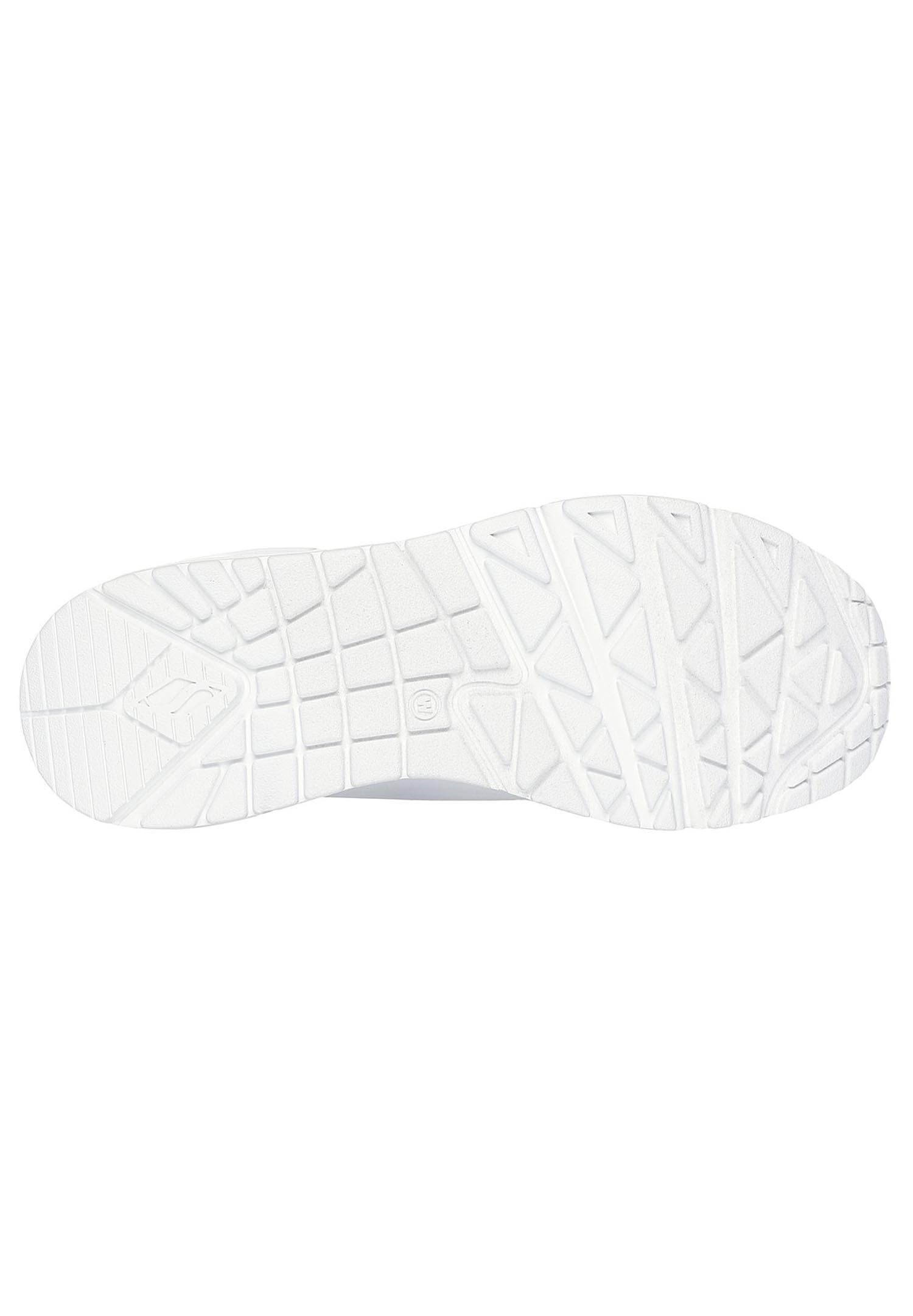Baskets Skechers Uno - Shimmer Away, Blanc, Femmes 4/7