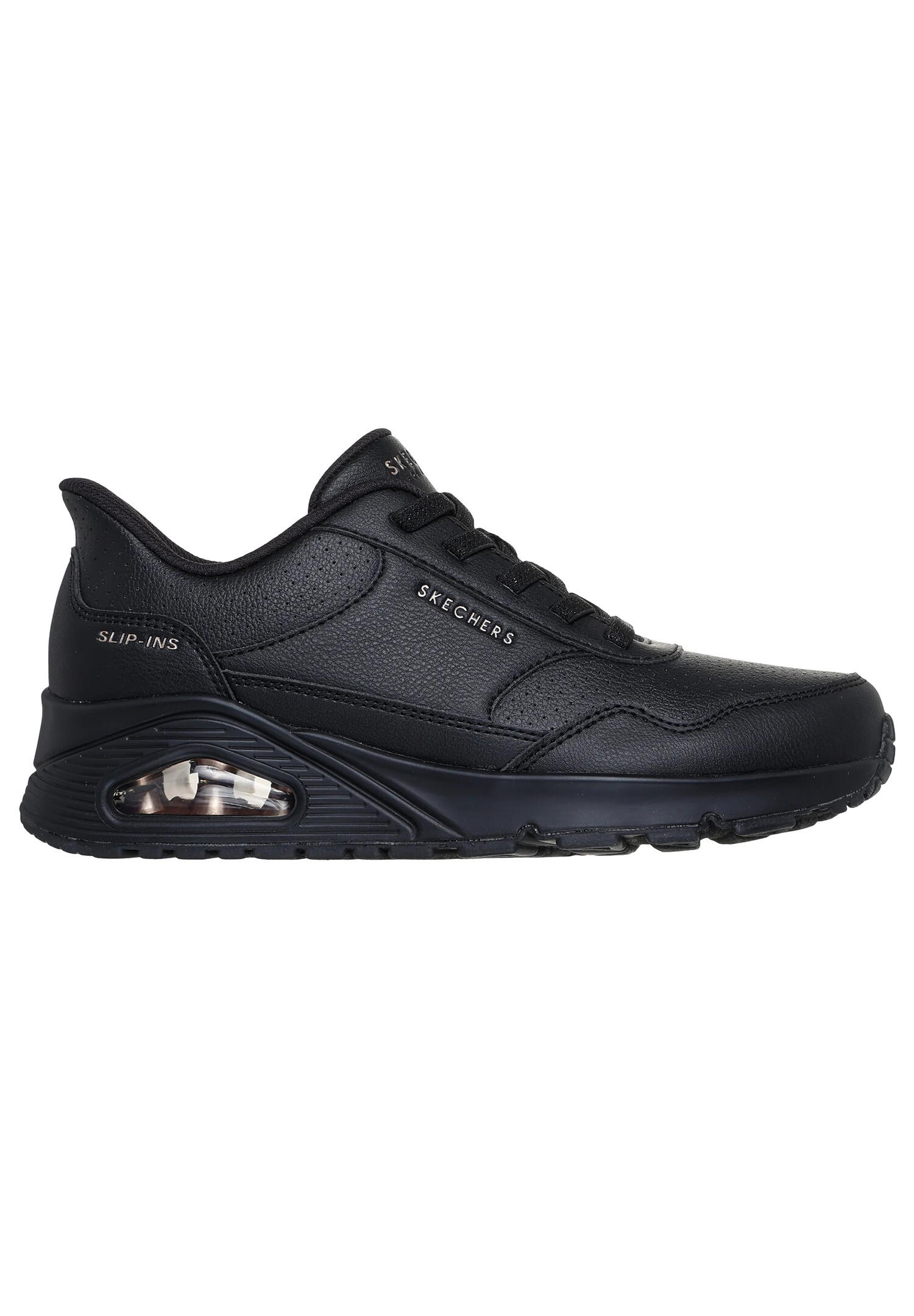 Skechers Damen Slip-ins UNO Banksia Luxe Sneakers 177118 BBK Schwarz 2/5