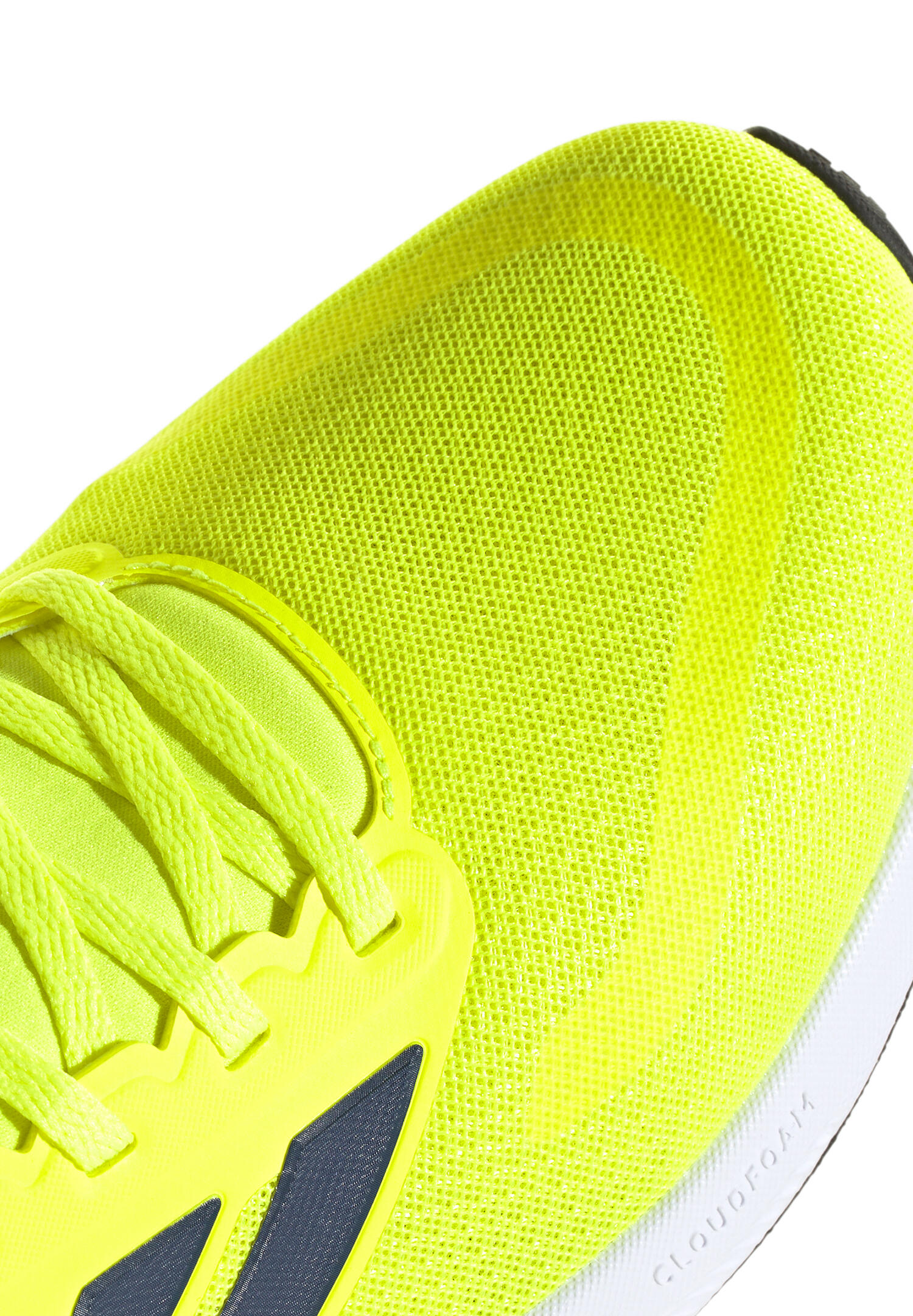 Adidas Herren Runfalcon Laufschuh Sneaker, Cloudfoam, JQ6980, Solar Yellow 6/7