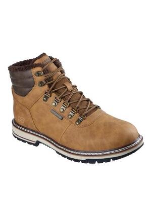 Skechers Herren CORADO Boot Stiefel gefüttert wasserfest 205623 WTN Braun
