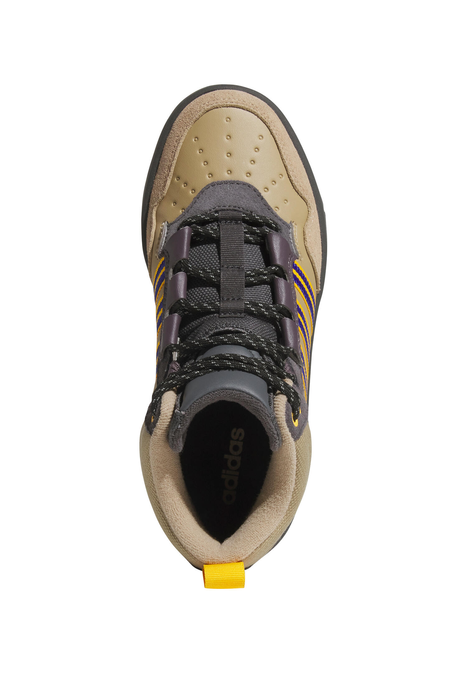Adidas Unisex Hoops 4.0 Mid Winterized J Teen Sneaker JS2033 4/15