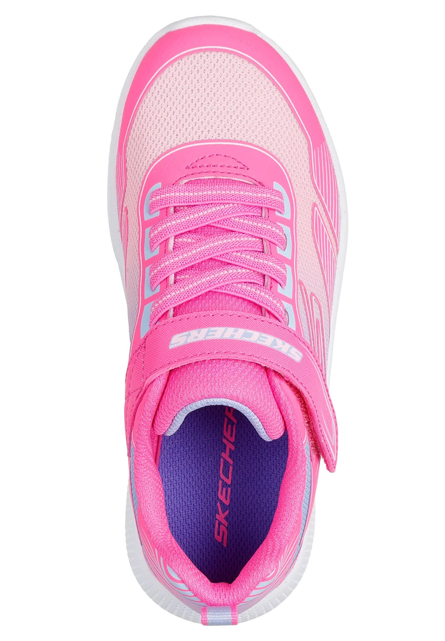 Skechers Kinder Microspec Advance-Oasis Point Unisex 303657L Hot Pink Multi 3/7