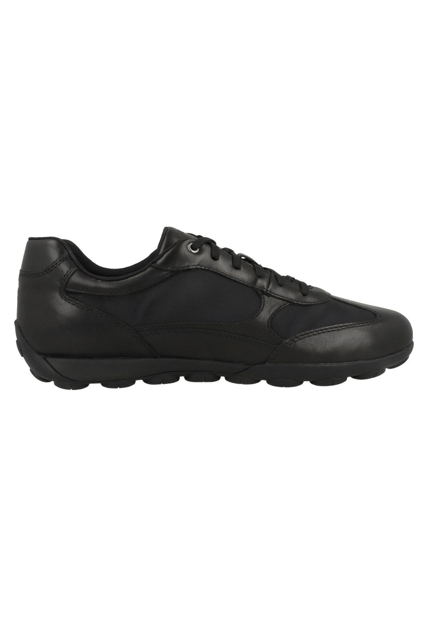 Geox U Snake 2.0 C - SMO-LEA Herren Leder Sneaker U45GXC 00043 schwarz 2/6