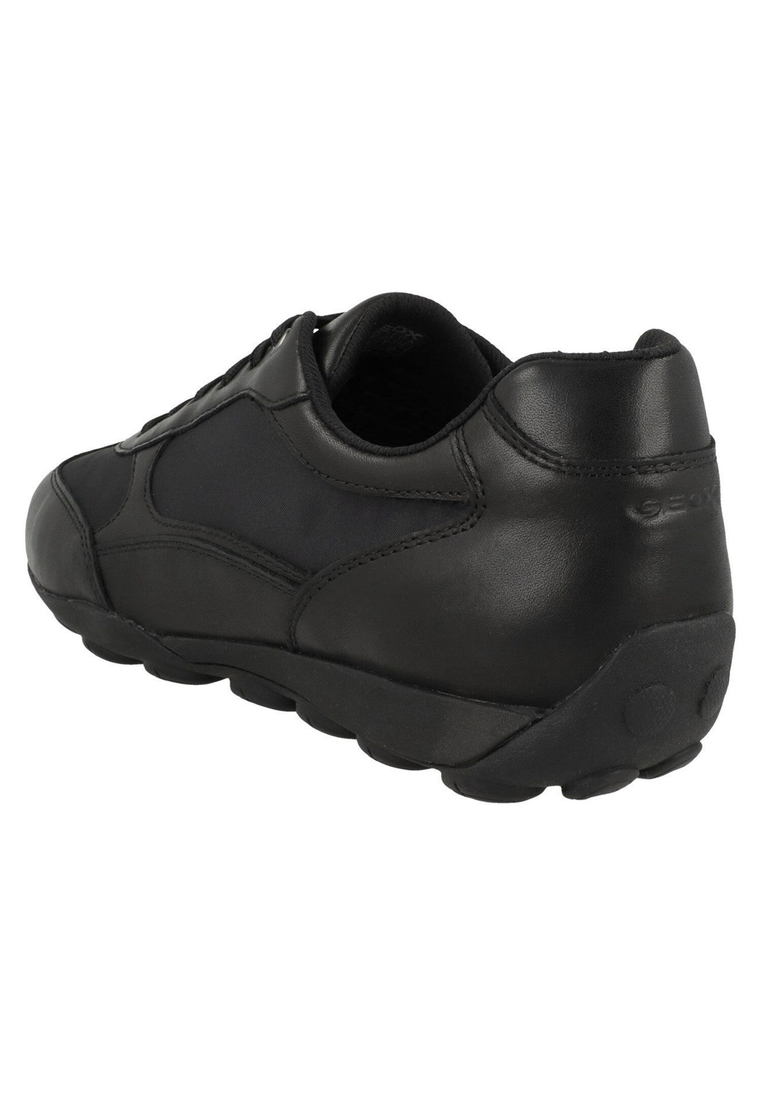 Geox U Snake 2.0 C - SMO-LEA Herren Leder Sneaker U45GXC 00043 schwarz 4/6