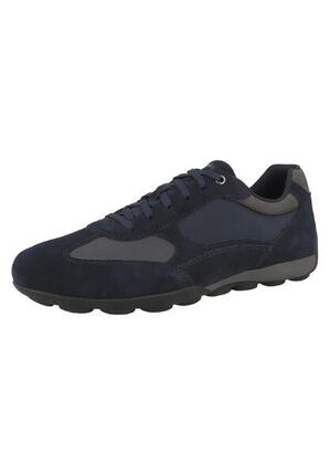 Geox U Snake 2.0 C - SMO-LEA Herren Leder Sneaker U45GXC 00043 schwarz