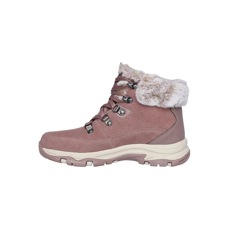 Pantofi Sport Skechers Model Trego - Snow Worries Culoare Roz