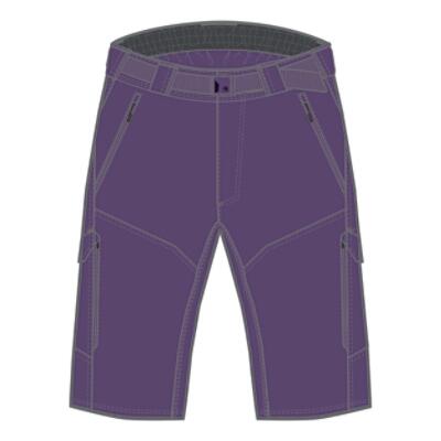 Endura hummvee short voor dames met voering paars