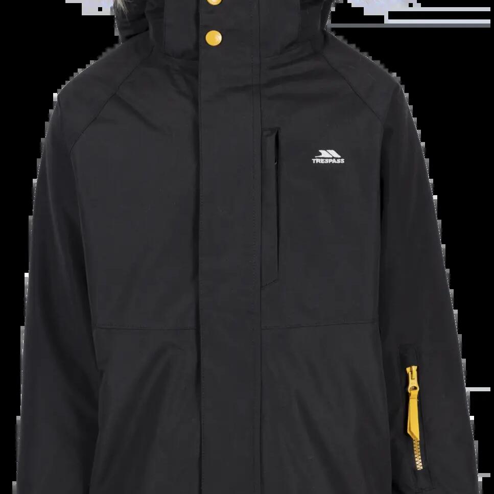 2058 Men’s Waterproof Parka with Detachable Hood and Sherpa Lining