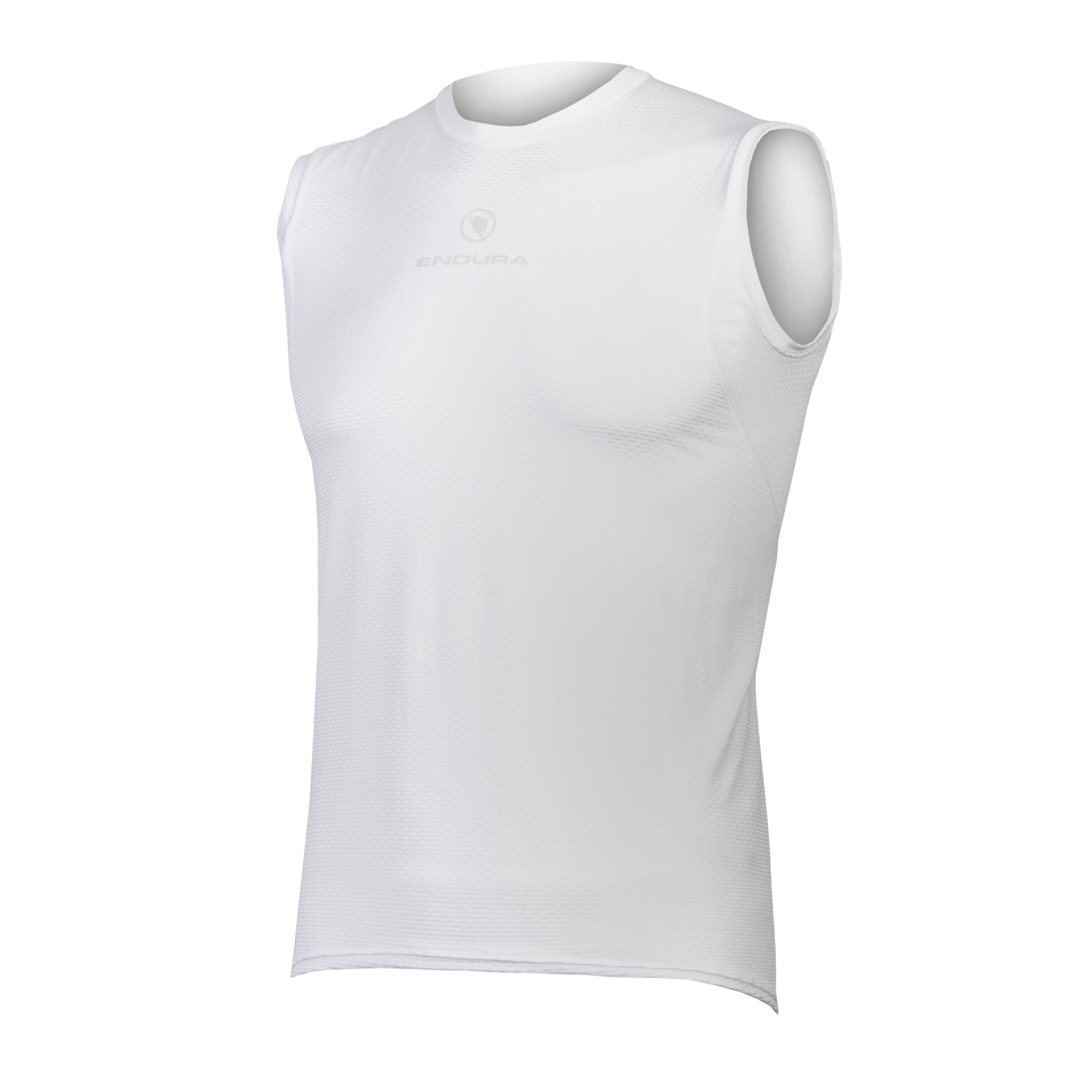 Endura Translite Sleeveless Baselayer II White - ondershirt voor fietsen 1/2