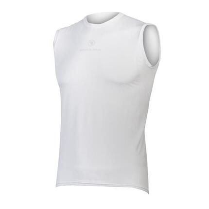Endura Translite Sleeveless Baselayer II White - ondershirt voor fietsen