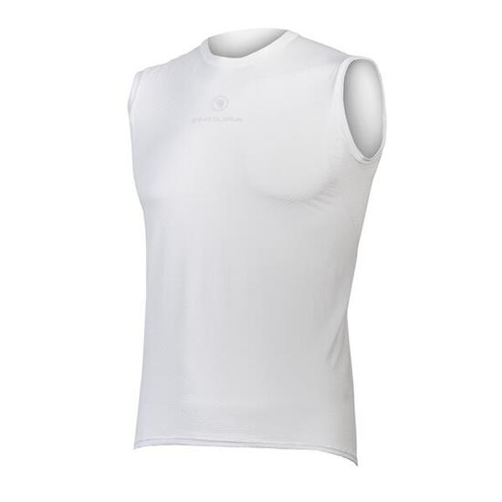 Endura Translite Sleeveless Baselayer II White - ondershirt voor fietsen