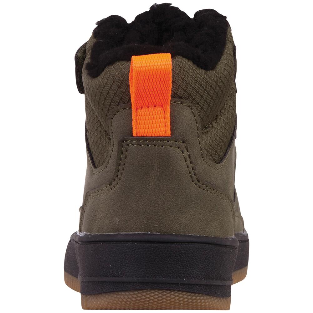 Kappa Unisex Kinder Sneaker Winterschuh gefüttert Stylecode 260991K 3111 grün 3/7