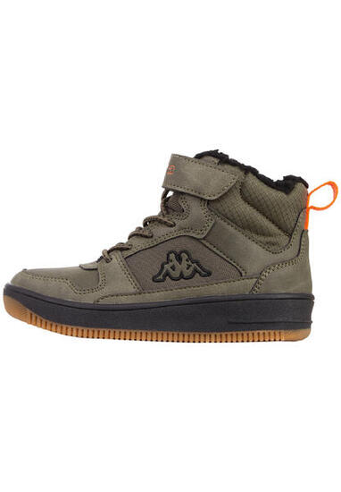 Kappa Unisex Kinder Sneaker Winterschuh gefüttert Stylecode 260991K 3111 grün