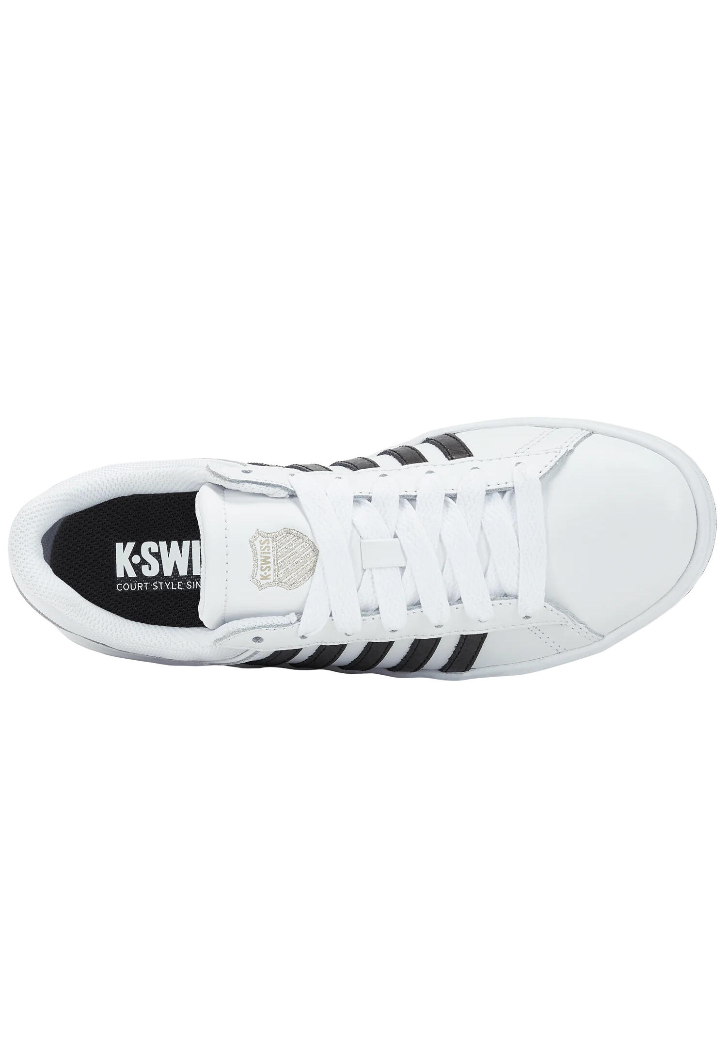 K-SWISS COURT WINSTON Damen Sneaker Sportschuhe 96154-153-M Weiß 5/6