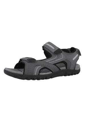Geox UOMO SANDAL STRADA Herren Sandale U8824P 050AU C9310 Black/Stone