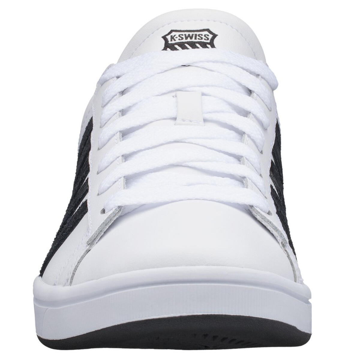 K-SWISS Court Winston Herren Sneaker Sportschuh 06154-117-M Weiß/Schwarz 2/5