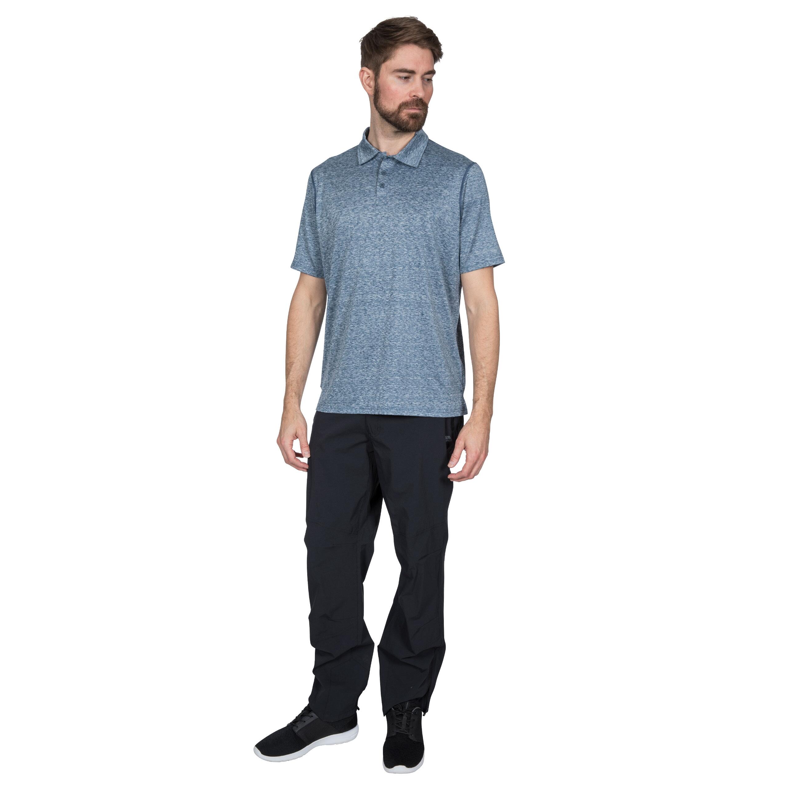 Trespass Monocle - Polo para hombre azul marino 4/5