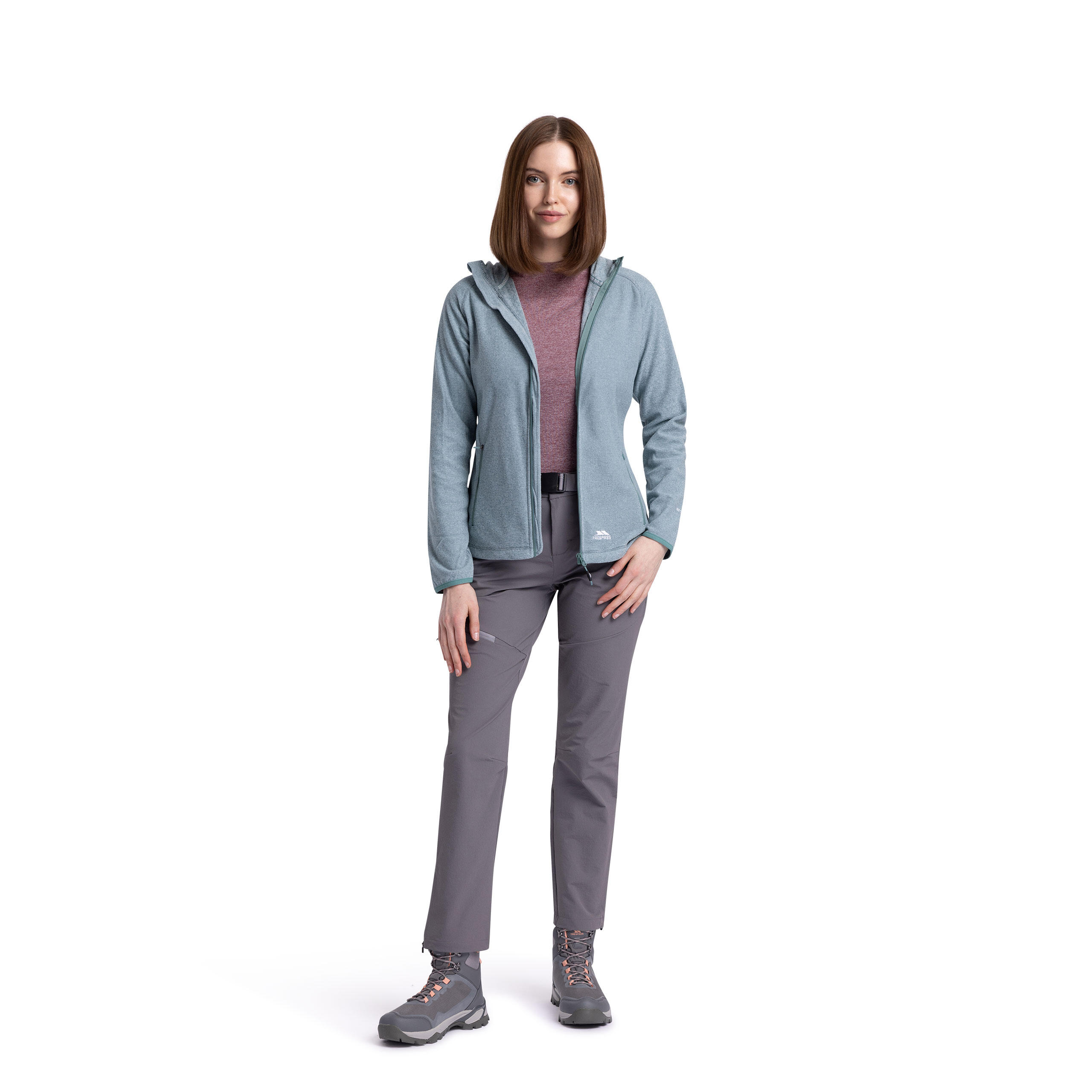 Trespass Jennings - B Feminino Fleece At100 Teal Mist 4/5