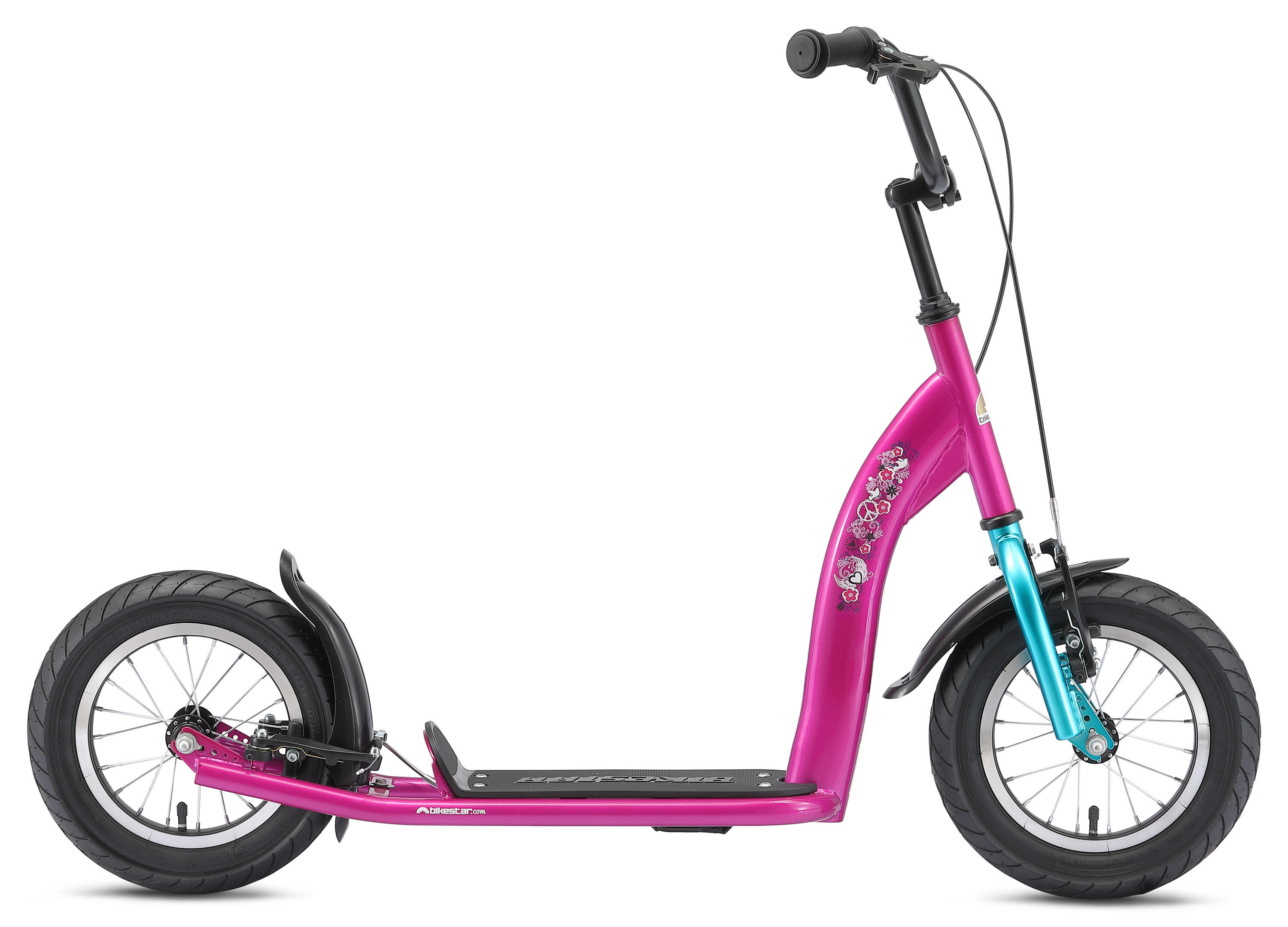Monopattino con granruote 12", per bambini 8 anni, pneumatici ad aria, Sport 2/7