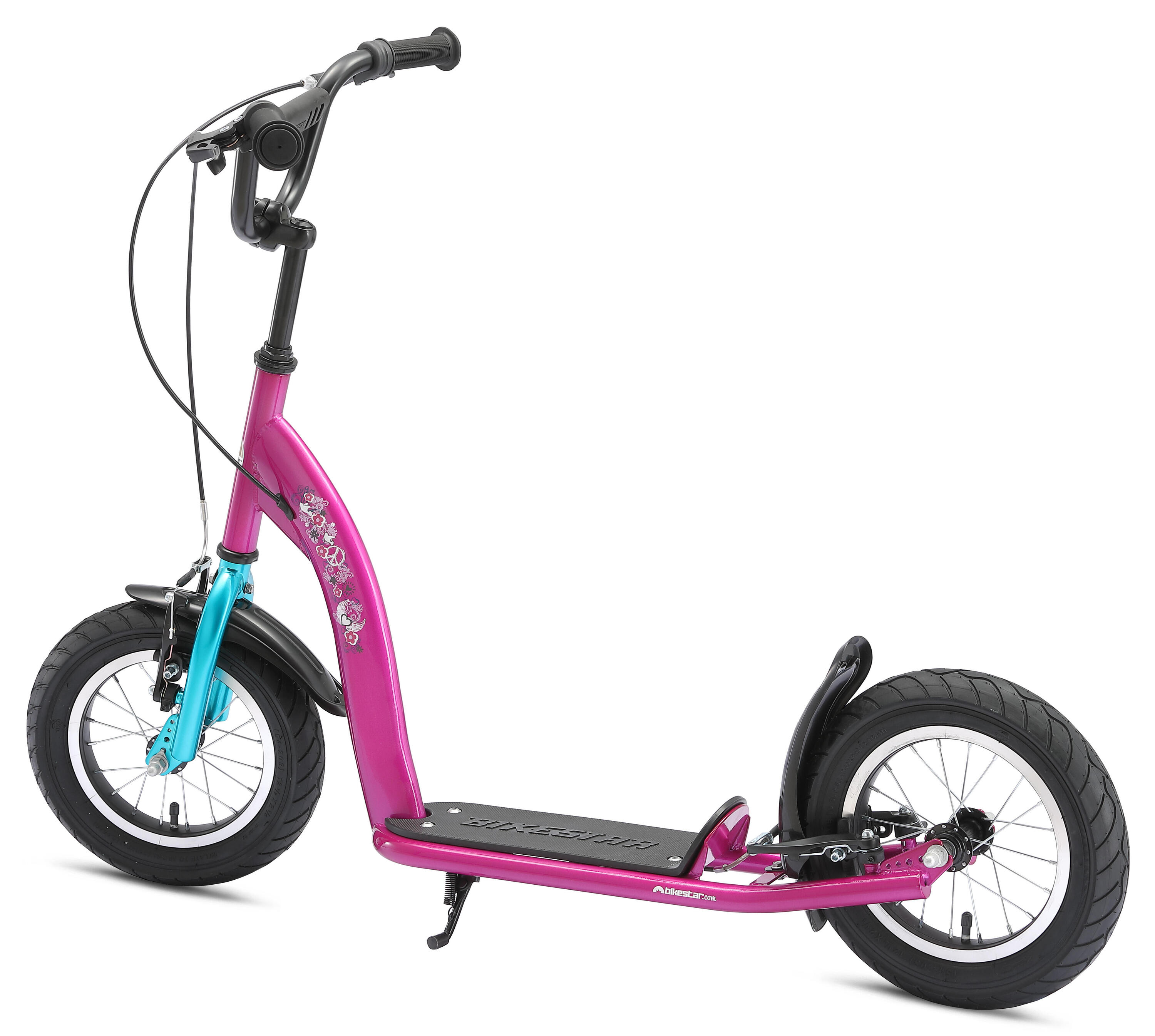 Monopattino con granruote 12", per bambini 8 anni, pneumatici ad aria, Sport 5/7