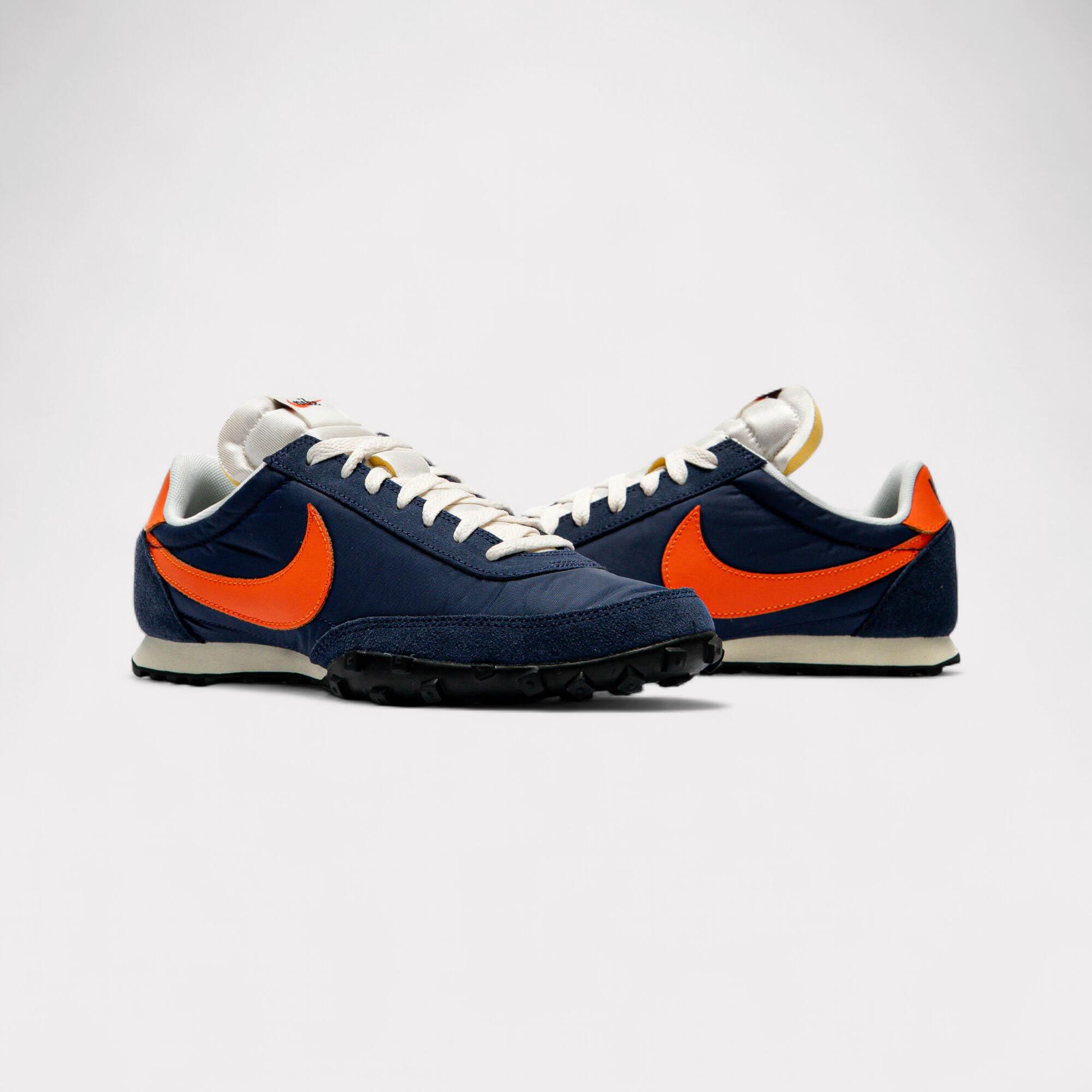 Nike Waffle Racer OG - Midnight Navy Orange 4/5