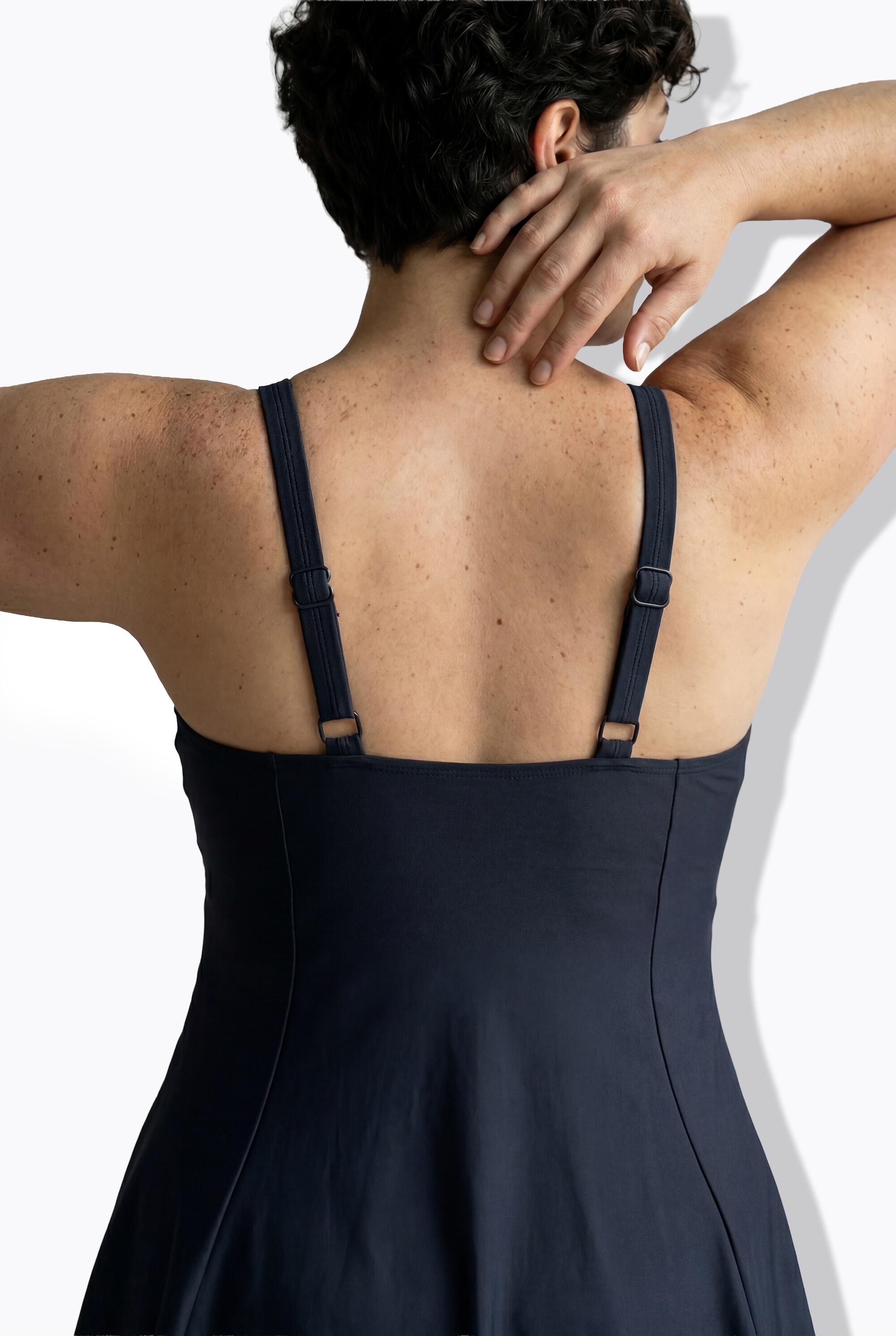 Femme Robe de bain à pois bonnets souples matière recyclée 4/7