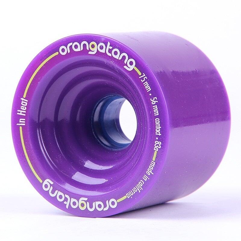 Orangatang en Heat wheels 75mm Violet 2/3