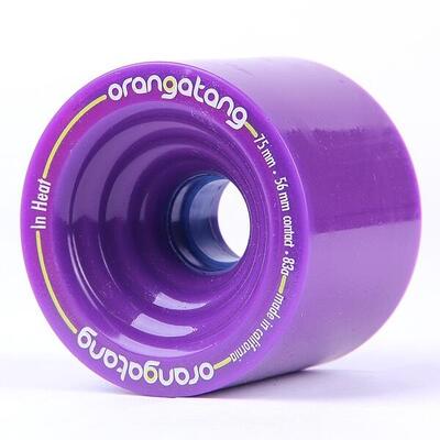 Orangatang in heat wielen 75mm purple