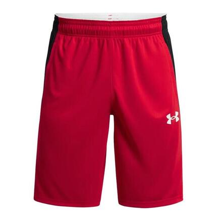 Short de Sport Rouge Homme Under Armour Baseline 10