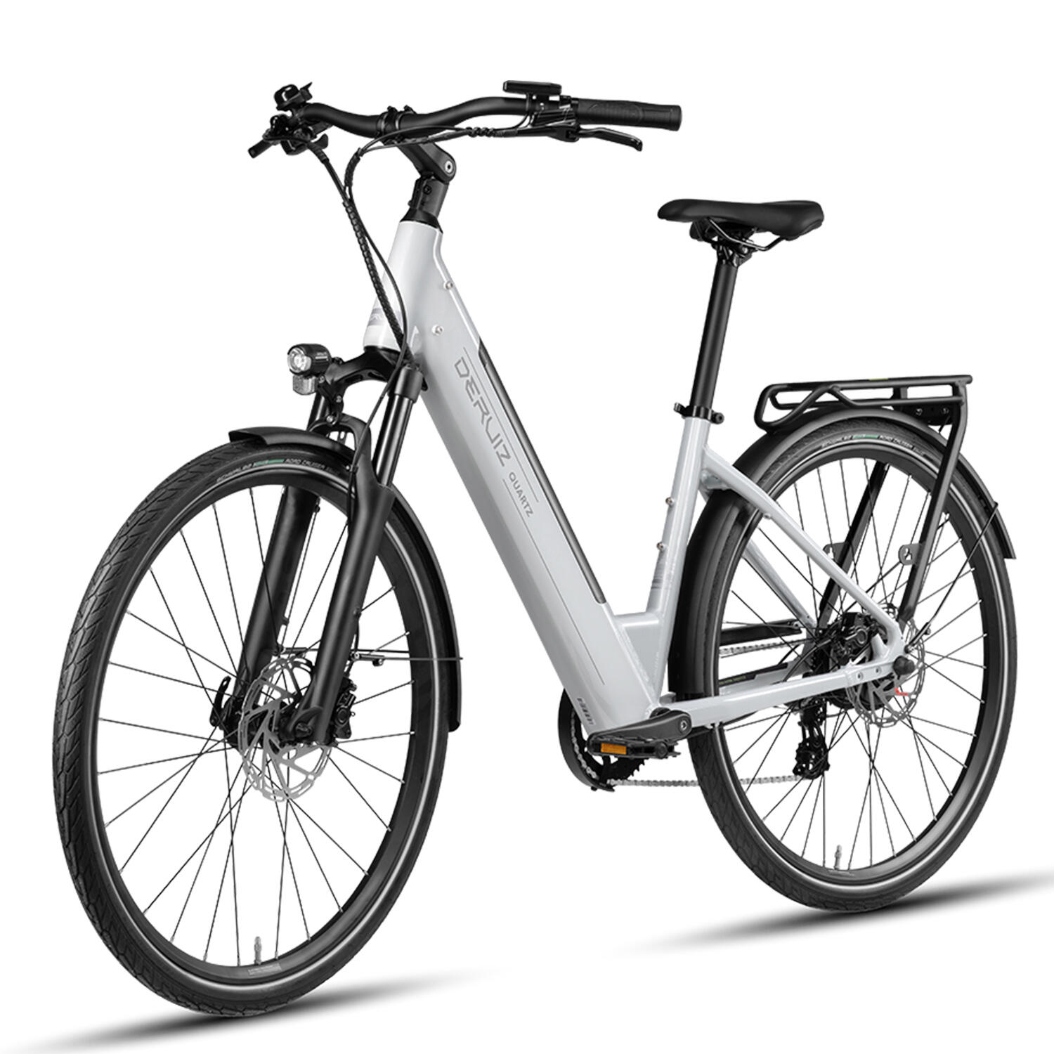 Quartz Bicicleta Eléctrica 28" 250W Sensor de Par Batería 644Wh Autonomía 161 km 3/8