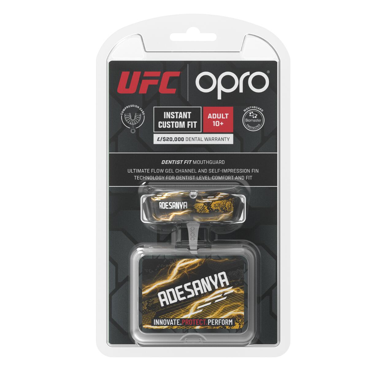 Mundschutz UFC Instant Custom Fit OPRO – Adesanya 6/7