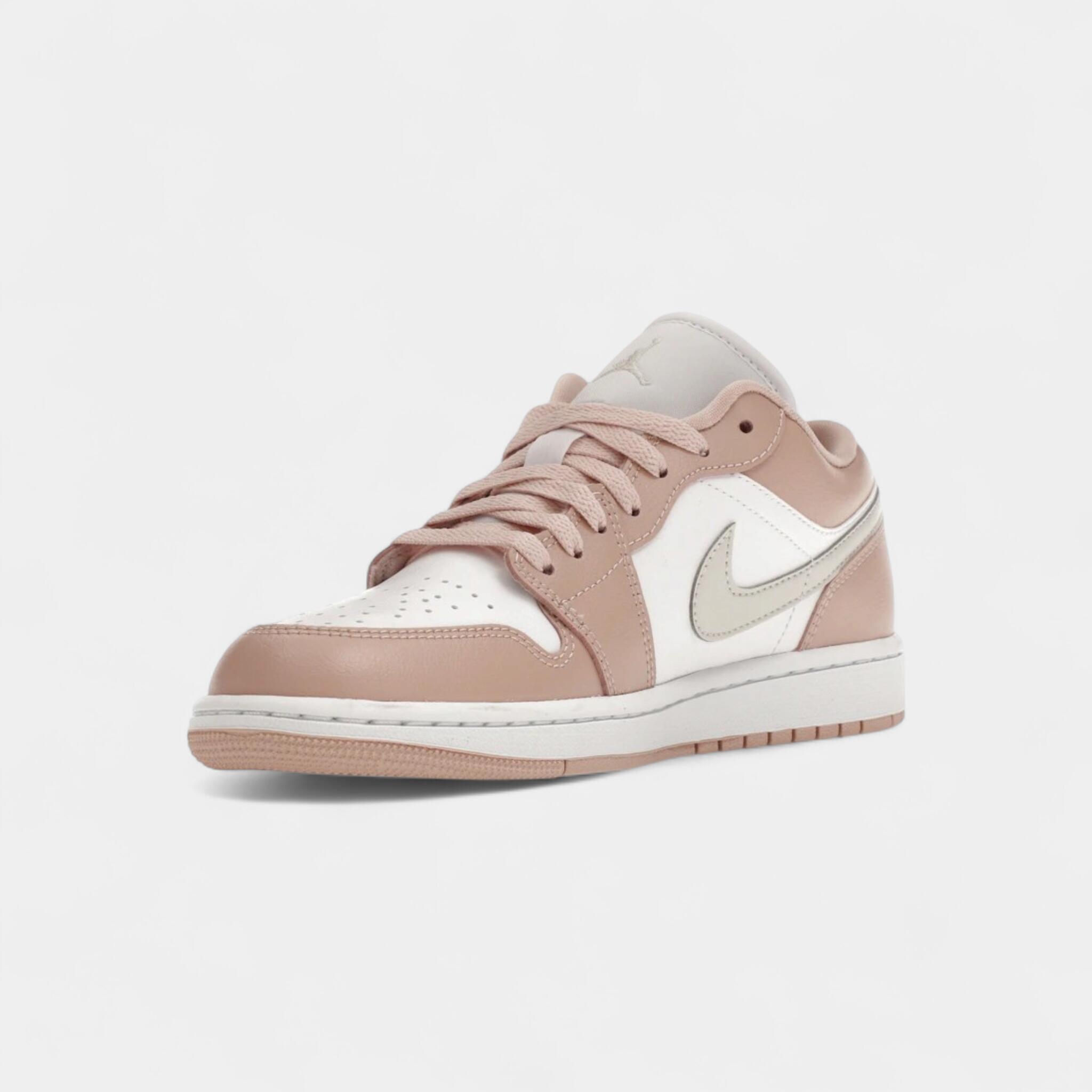 Jordan 1 Low Particle Beige (Women's) 3/4