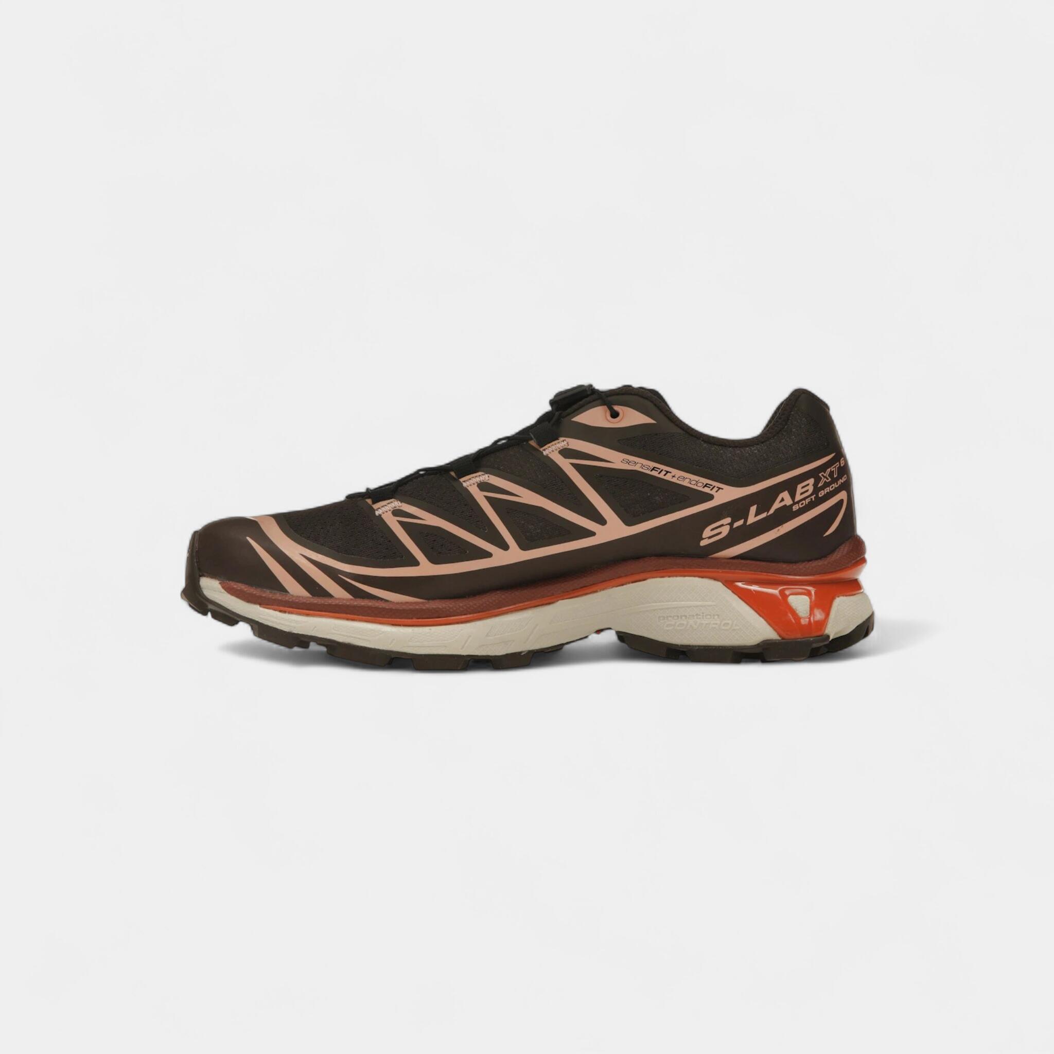 Salomon XT-6 Delicioso Chocolate Fondant Peach 4/5