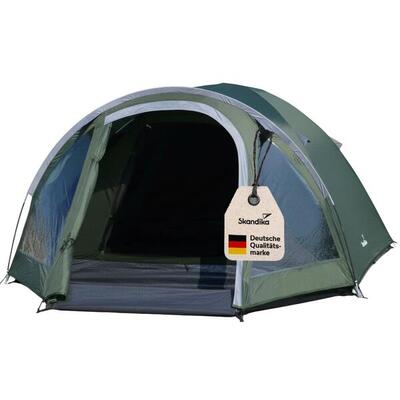 Koepeltent larvik 3 sleeper - kamperen - 3 personen - donkere slapcabine