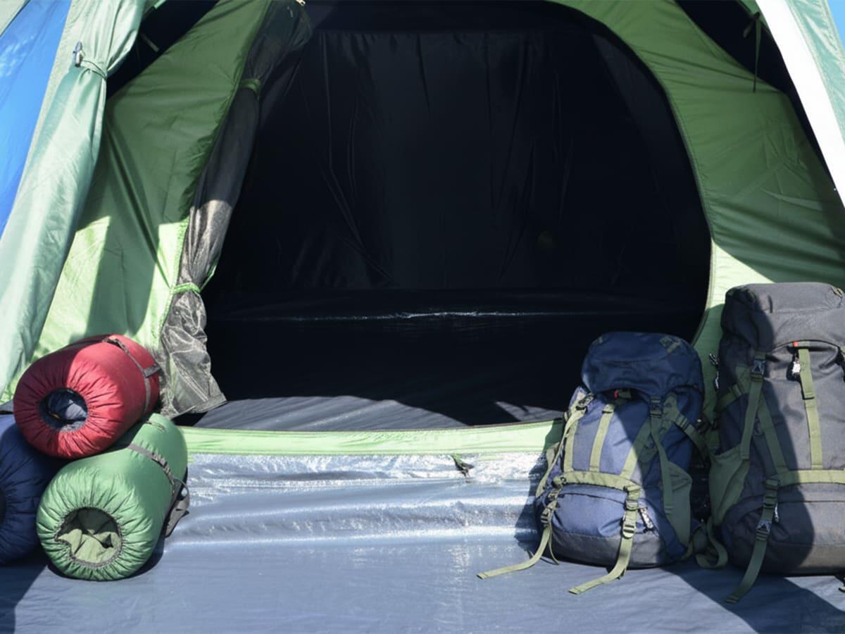 Tienda de campaña tipo cúpula con avancé Larvik 3 Sleeper - Tecnología Sleeper 5/8