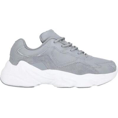 Sneaker chunky leather trainers