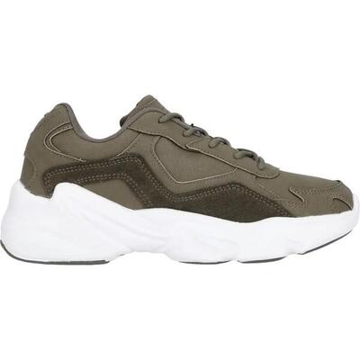 Sneaker chunky leather trainers