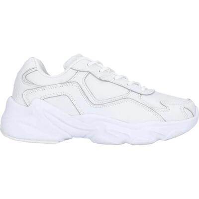 Sneaker chunky leather trainers