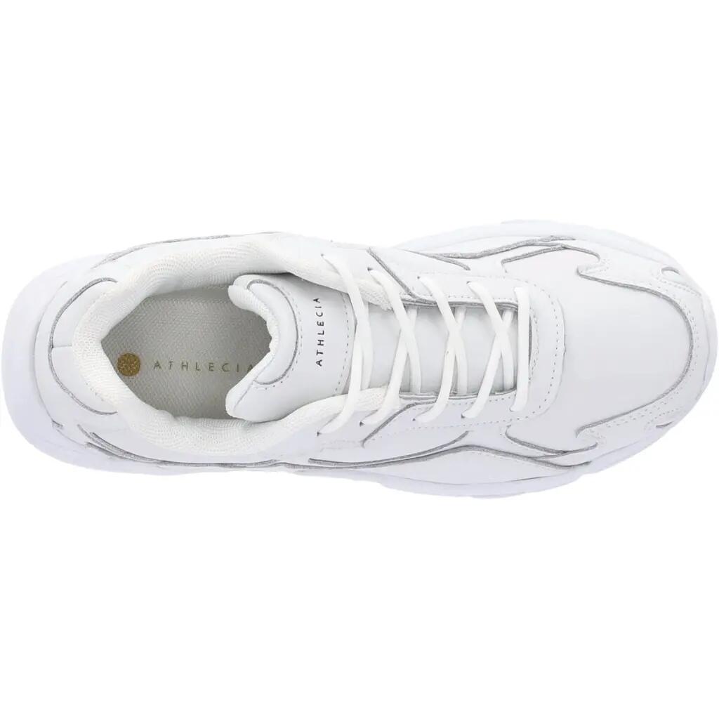 Baskets cuir femme Athlecia Chunky 6/7