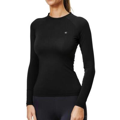 Dames lange mouwen base layer paardrijden equestrian stockholm dynamic