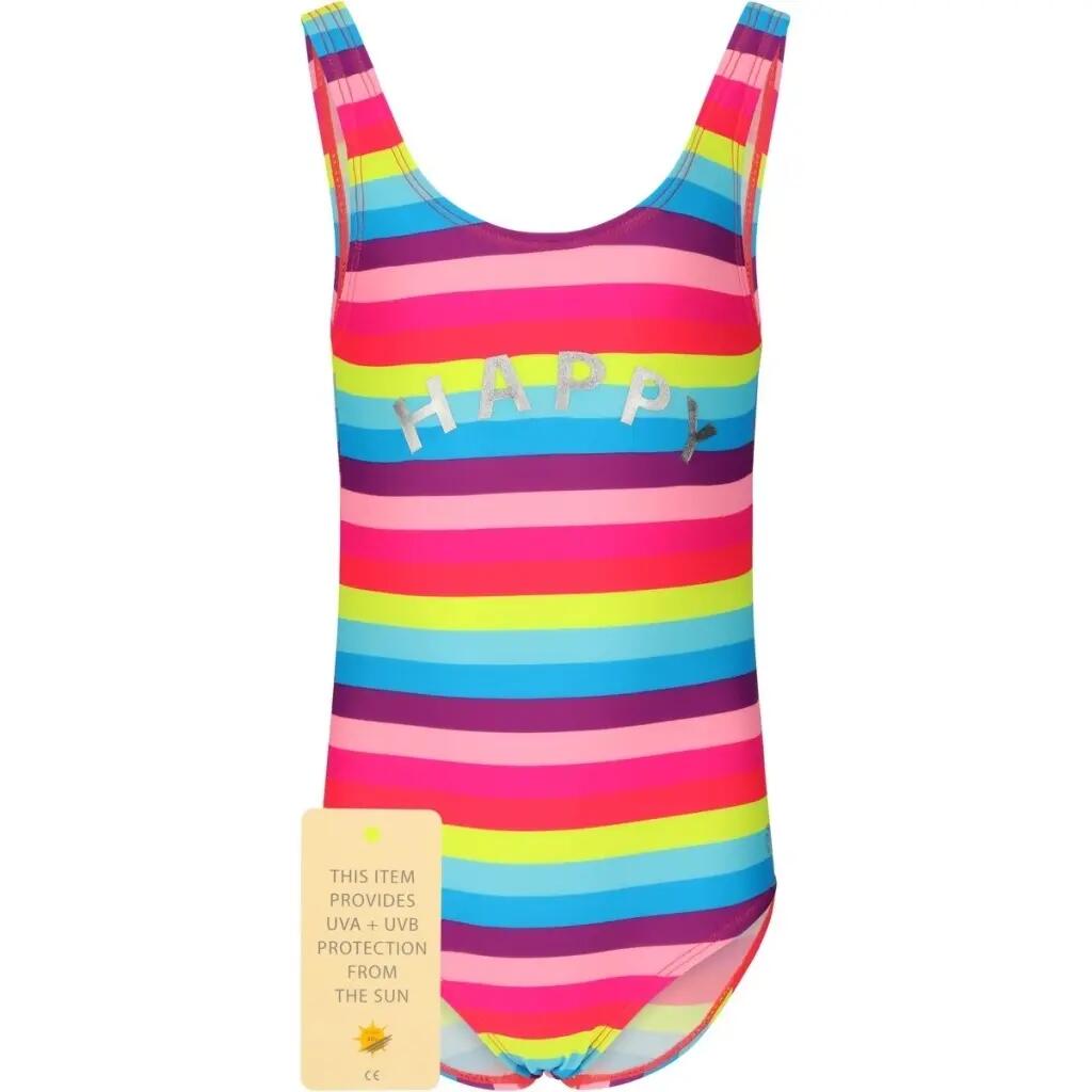 Einteiliger Badeanzug Kind Zigzag Happyswim 2/5