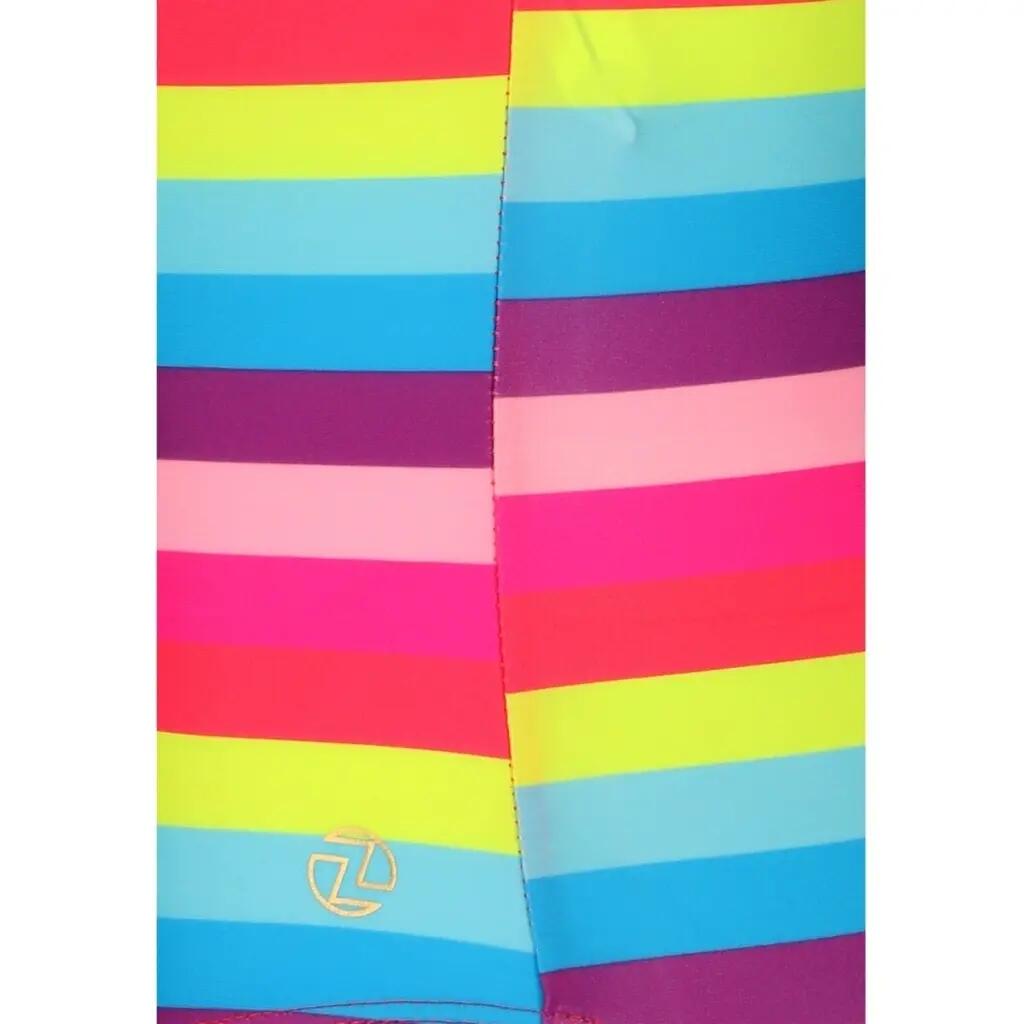 Einteiliger Badeanzug Kind Zigzag Happyswim 4/5