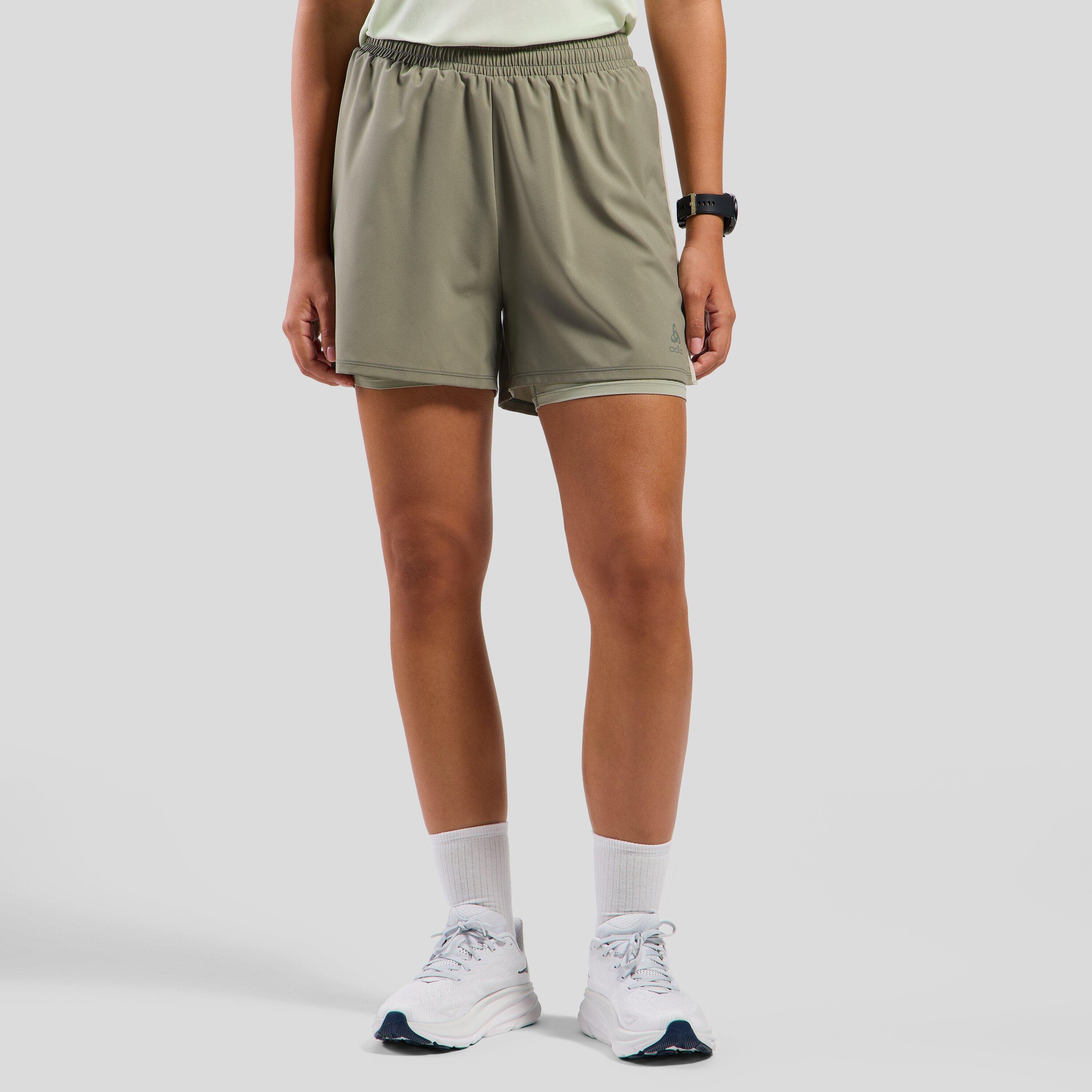 Spodenki damskie Odlo ESSENTIAL 4 INCH 2-in-1 short