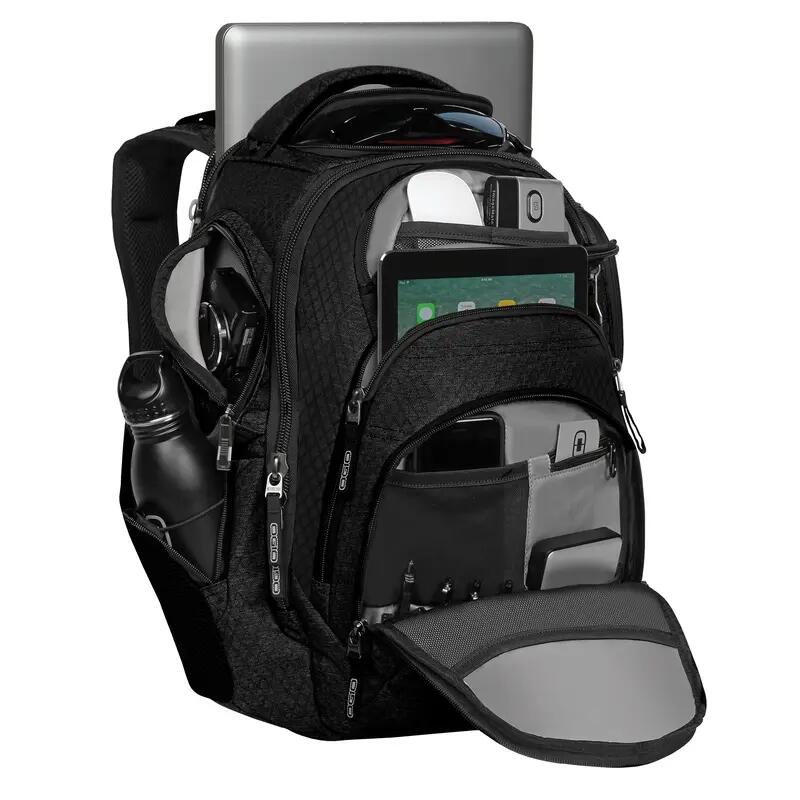 Sac à dos moto Ogio Rev Pack Black 2/3
