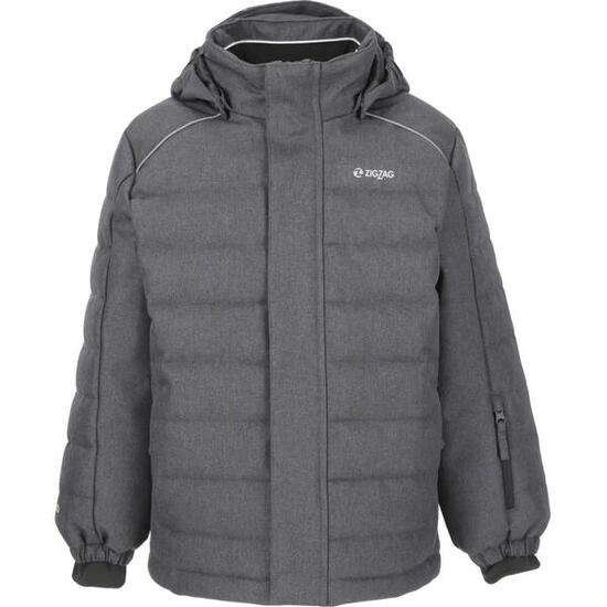 Veste de ski enfant Zigzag Nino Melange W-Pro 10000