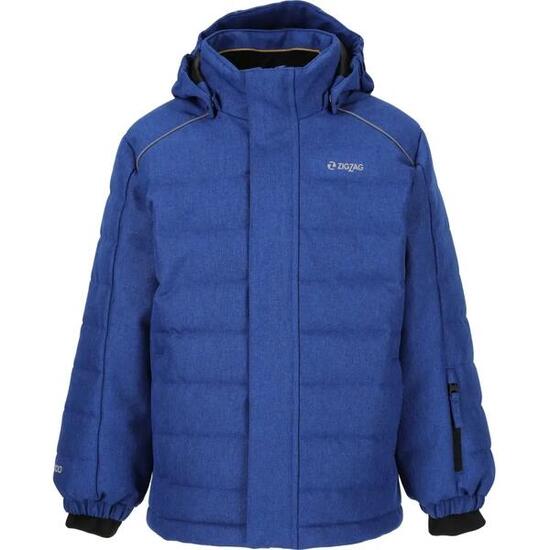 Veste de ski enfant Zigzag Nino Melange W-Pro 10000